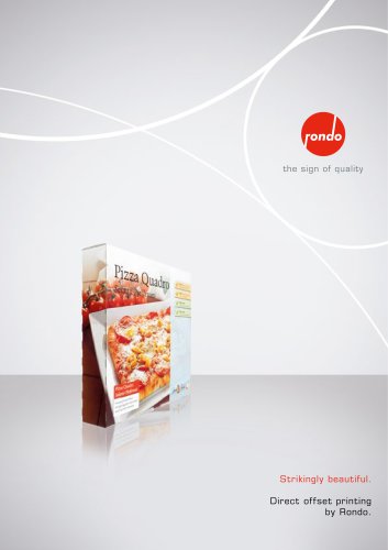 Rondo direct offset printing