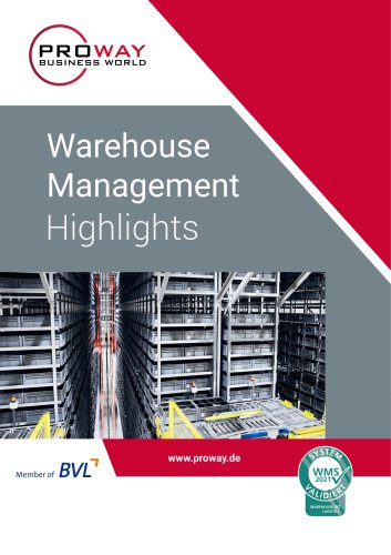 Warehouse Management Highlights