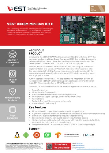 VEST iMX8M Mini Dev Kit H