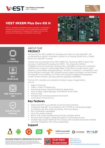 VEST iMX8M Plus Dev Kit H