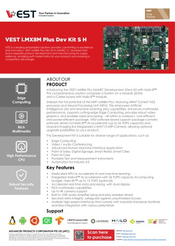 VEST i.MX8M Plus Dev Kit S H