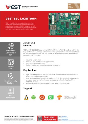 VEST SBC i.MXRT1064