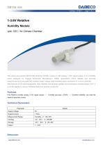 1-3.6V Relative  Humidity Sensor DB130-436 upto 120℃ for Climate Chamber
