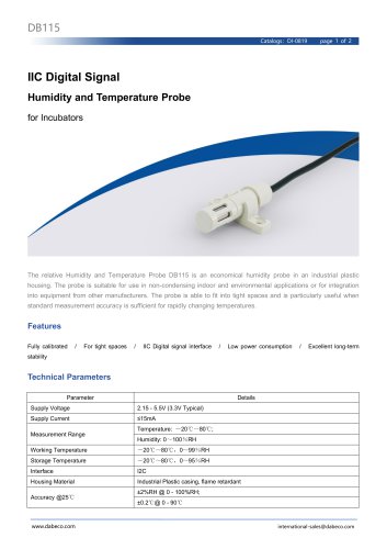 Humidity Probe DB115