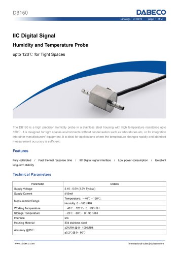 Humidity Sensor DB160