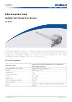 RS485 Interface Duct Humidity and Temperature Sensor DB4385 for HVAC