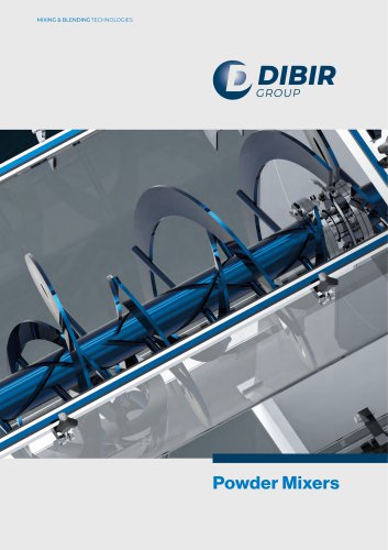 DIBIR group : Powder mixers