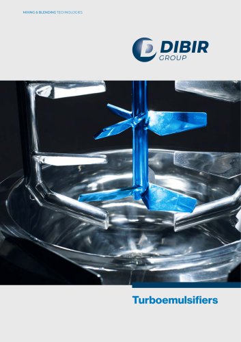 DIBIR group : Turboemulsifiers