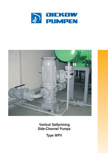 Vertical Selfpriming Side-Channel Pumps Type WPV