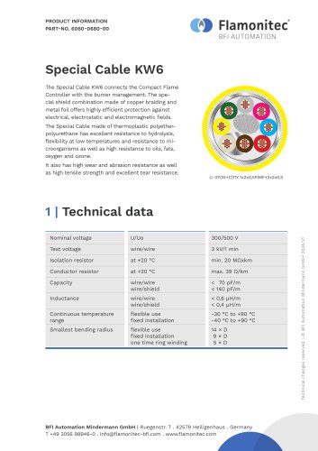 Special Cable KW6