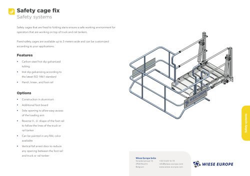 Safety cage fix