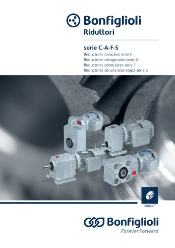 Helical and bevel-helical gear units C-A-F-S Series