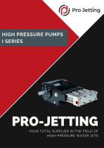 I-SERIES High Pressure Pumps