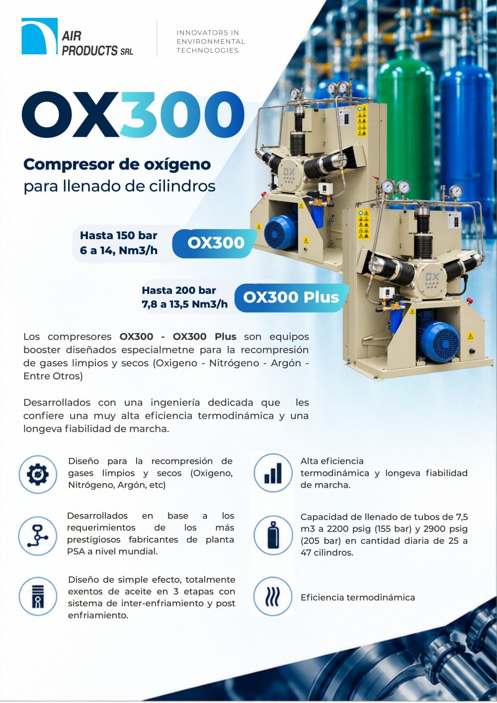 Catalogo OX300 - AIR PRODUCTS SRL
