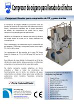 Compresor Booster modelo OX500