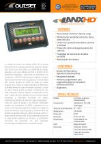 LANX HD ficha técnica