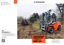 HWCY-50 Rough Terrain Forklift