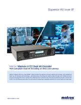 Matrox Maevex 6122 Dual 4K Encoder