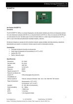 Especificación del Módulo de Panel Táctil Industrial KH-6549TP-V2-1