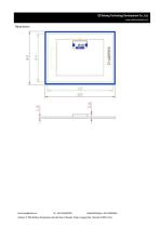 Especificación del Módulo de Panel Táctil Industrial KH-6549TP-V2-2