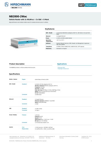 NB2800-2Wac