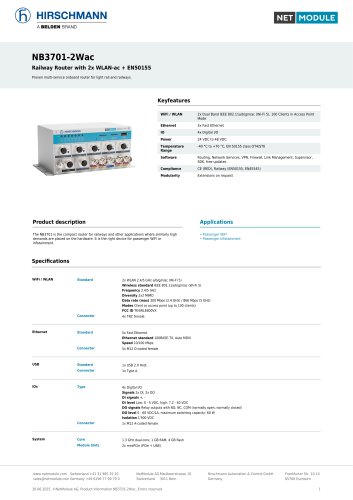 NB3701-2Wac