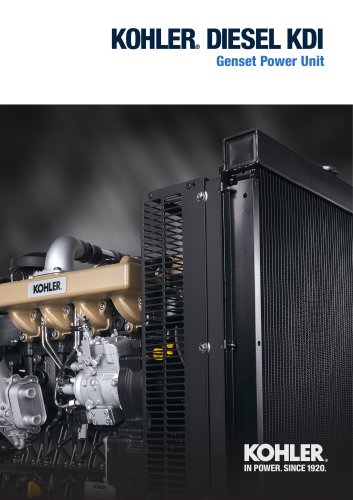 DIESEL KDI - Genset Power Unit