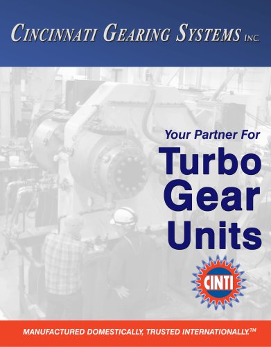 Turbo Gear Units