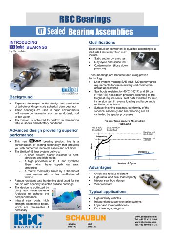 Sealed Bearing Assemblies