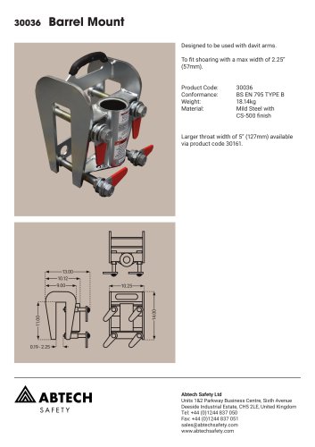 30036 Barrel Mount