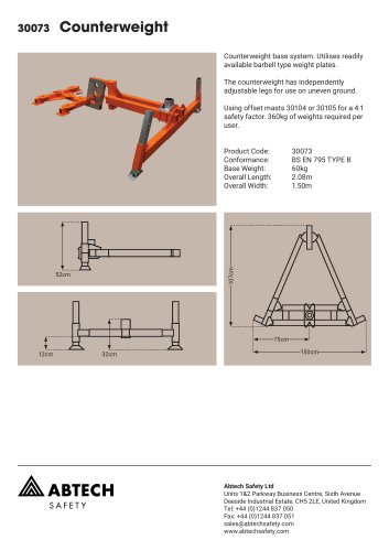 30073 Counterweight