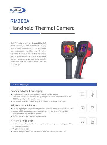 RM200A Handheld Thermal Camera