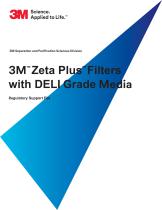 3M ™ Zeta Plus™ Filters with DELI Grade Media
