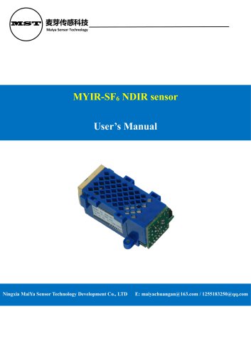 Maiya gas analyzer MYIR-SF6