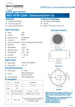 Maiya sensor ethylene gas analyzer MST-N7M C2H4 sensor