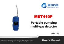 Maiya sensor pump gas analyzer MST 410P