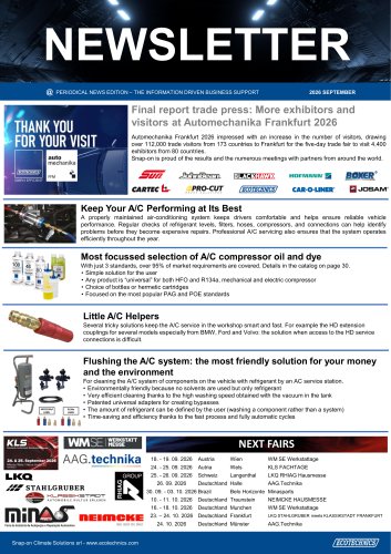 Final report trade press: More exhibitors and visitors at Automechanika Frankfurt 2026