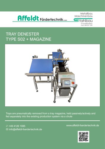 Tray denester