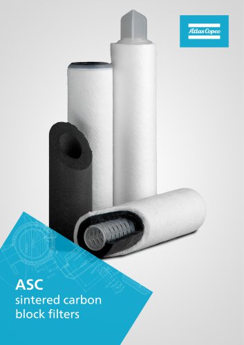 ASC sintered carbon block filters