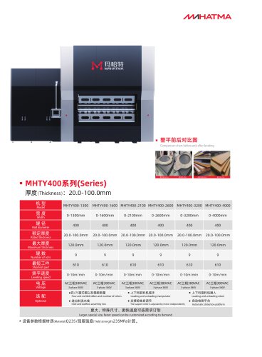 MAHATMA Precision leveling machine MHTR400 series