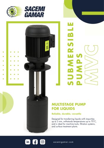 SUBMERSIBLE PUMPS 