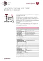 HIGH PRESSURE BARREL PUMP FP050-T