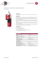 MANUAL OUTLET VALVE HAV25