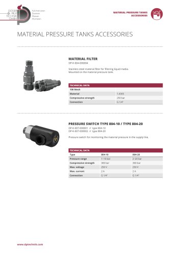 MATERIAL FILTER