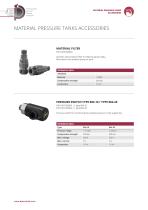 MATERIAL PRESSURE TANKS ACCESSORIES