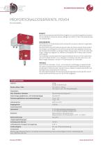 PROPORTIONAL DOSING VALVE PDV04