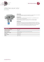 SPRAYING VALVE SVSV