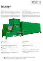 Static Compactor short version type RHD
