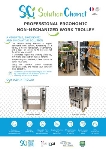 JASMIN Trolley Product Sheet