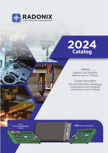 Radonix CNC Controllers Catalog